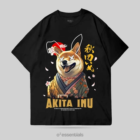 Oversized T-Shirt – Akita Inu