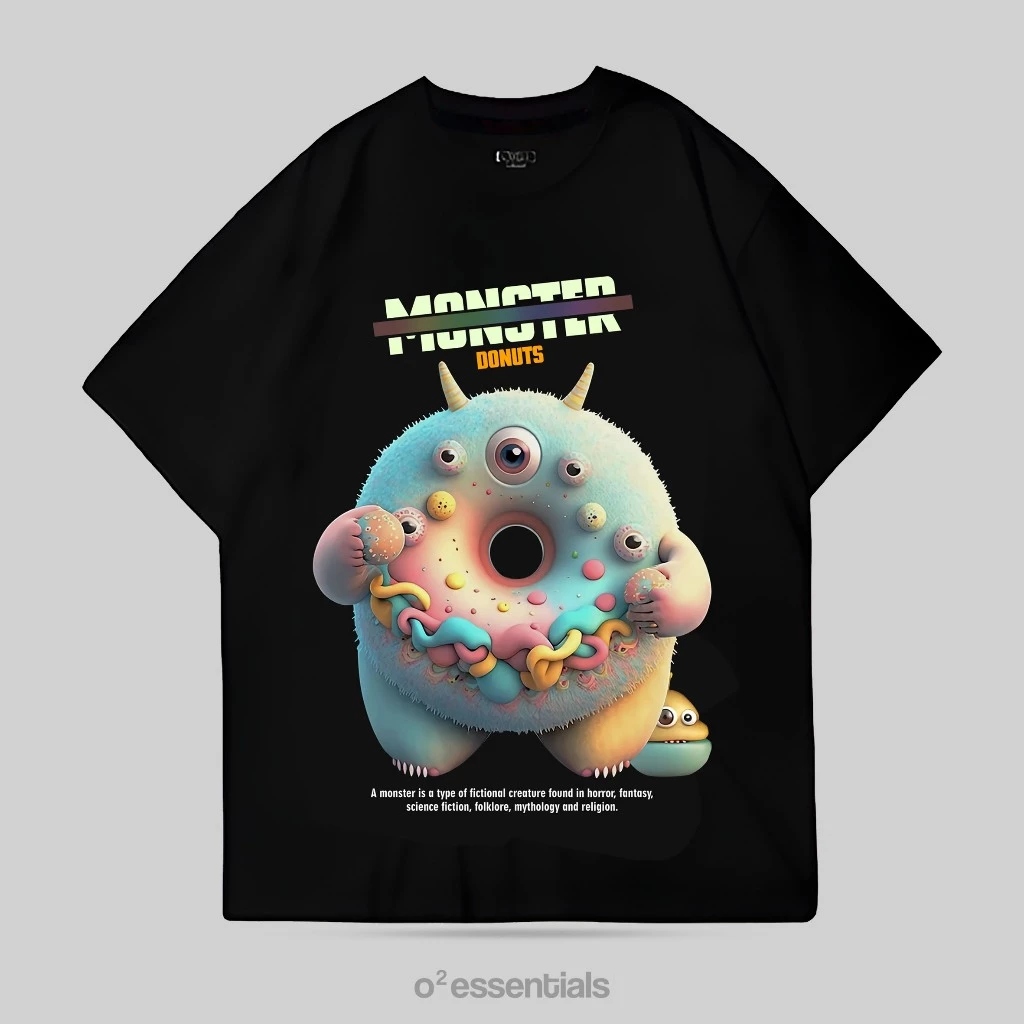 Oversized T-Shirt – Monster Donuts