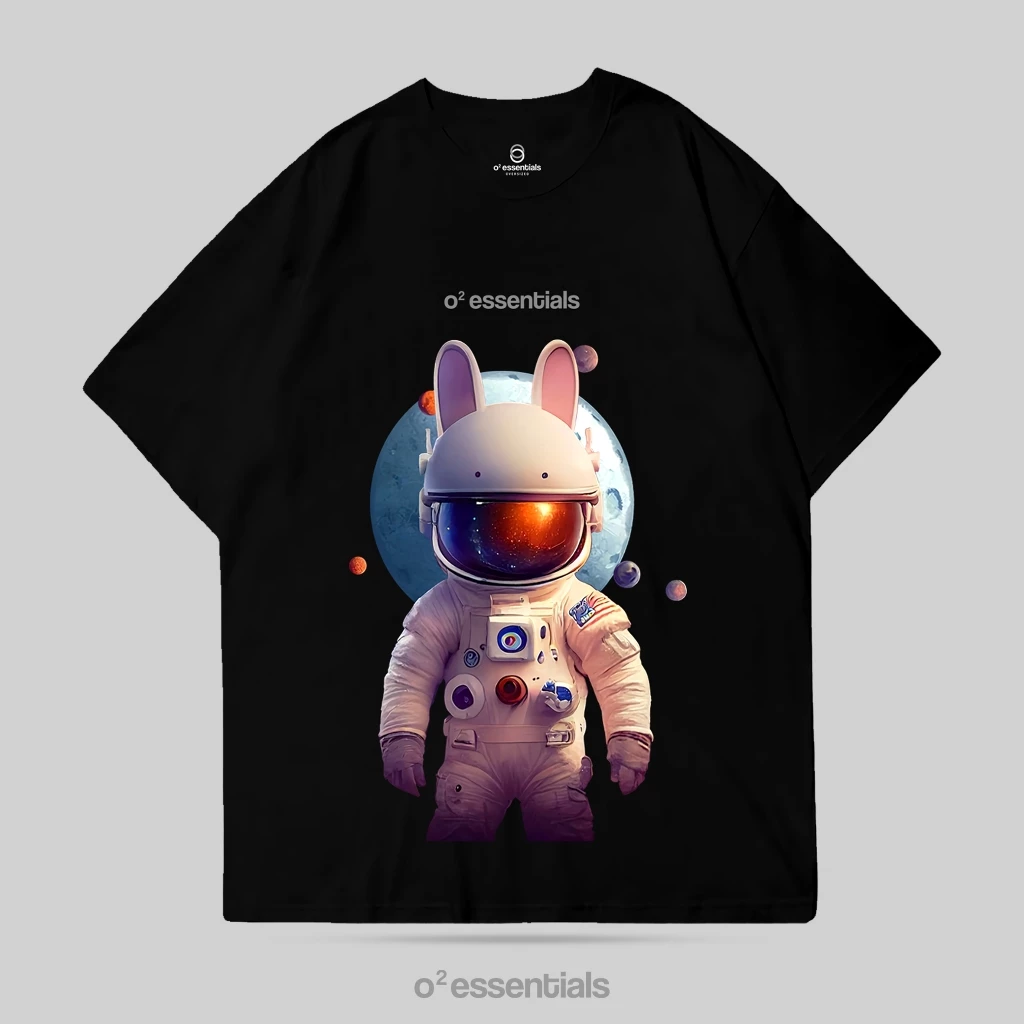 Oversized T-Shirt – Rabbit Moon