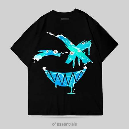 Oversized T-Shirt – Smile Bluesky