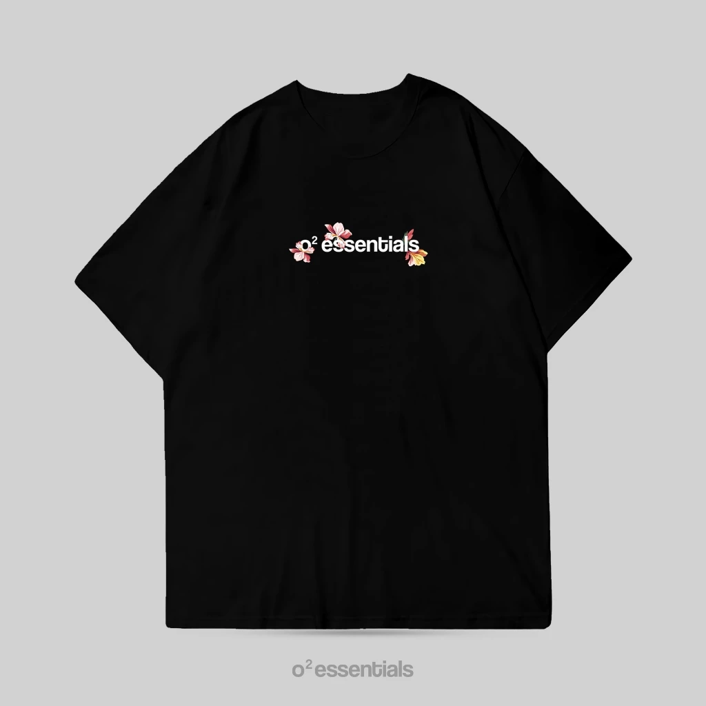 Oversized T-Shirt – Smile Flower