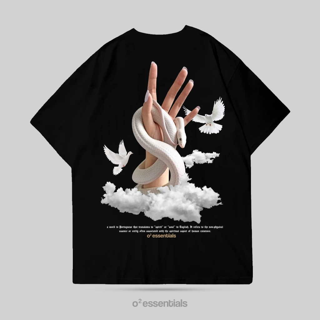 Oversized T-Shirt – Snake Hand