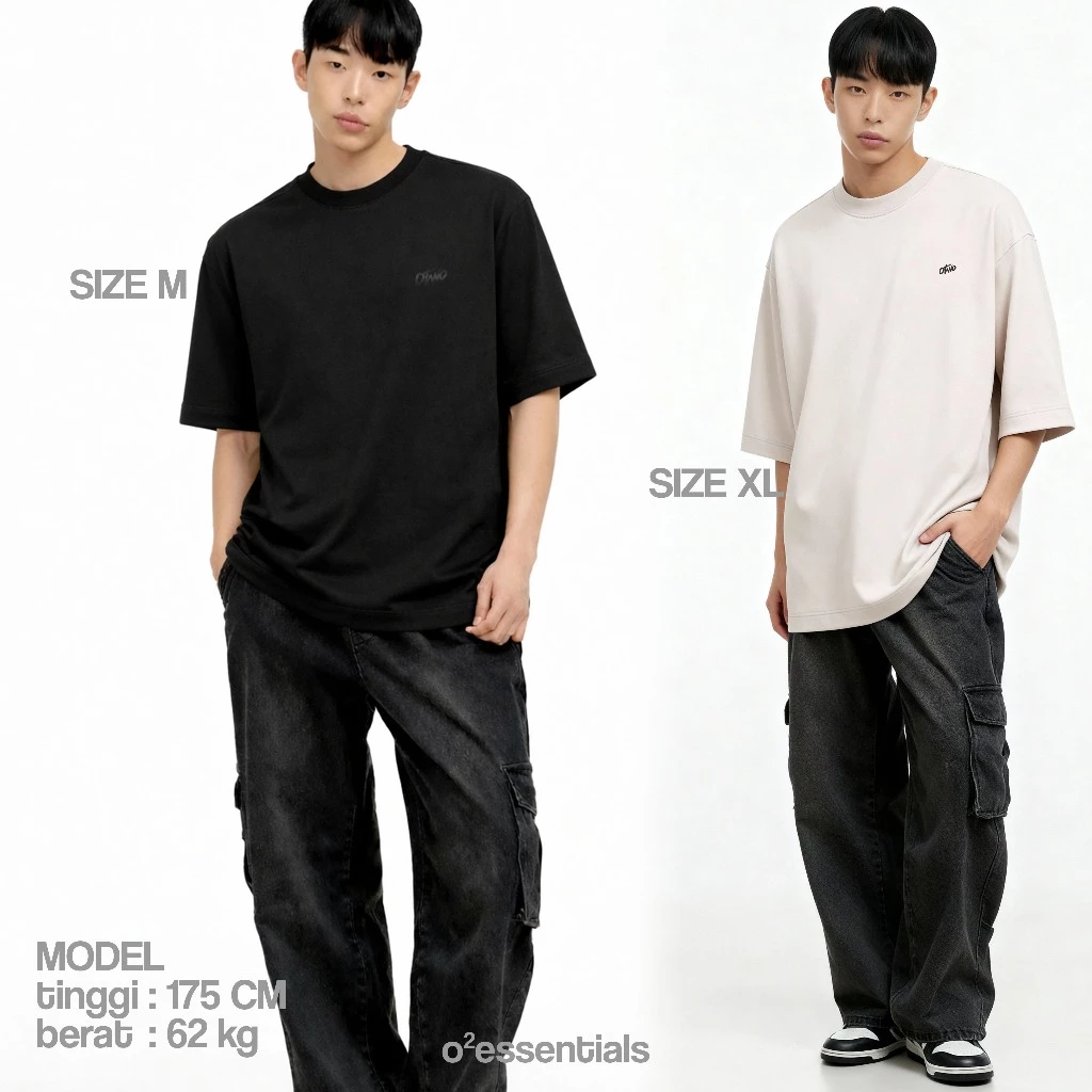 Flow Shirt – Oversize Unisex COOLBREEZE Premium Smooth Black Back