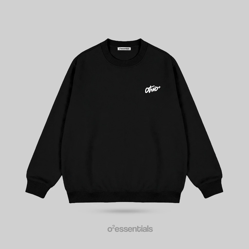 Basic Sweater Crewneck Casual - Sweater Cotton Premium Unisex
