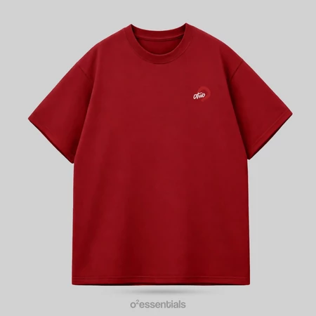 Oversized T-Shirt – Red Royal CNY Edition
