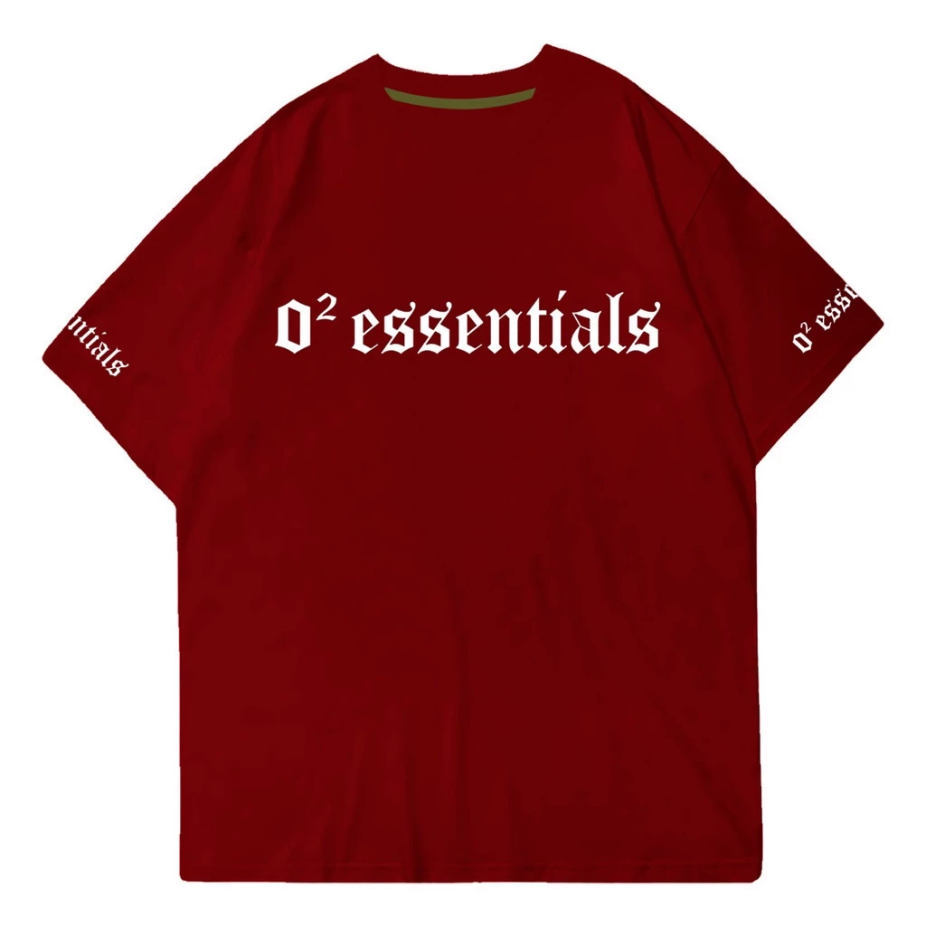 Oversized T-Shirt – Spectrum 001 Special Edition Maroon Front
