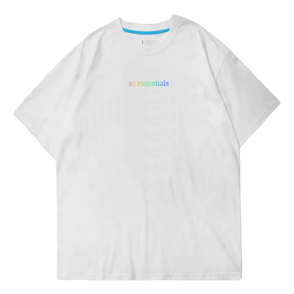 Oversized T-Shirt – Angel Baby White Front
