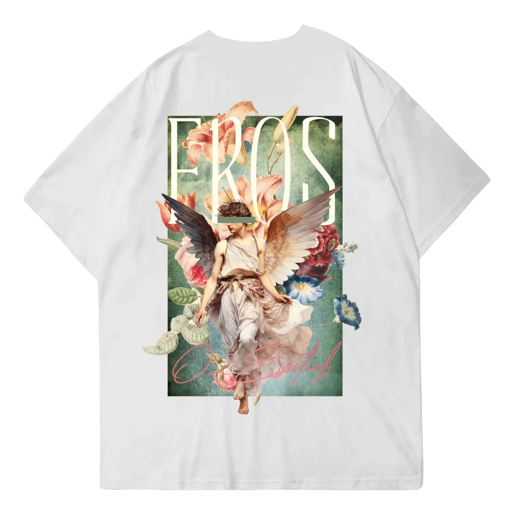 Oversized T-Shirt – Eros White Back
