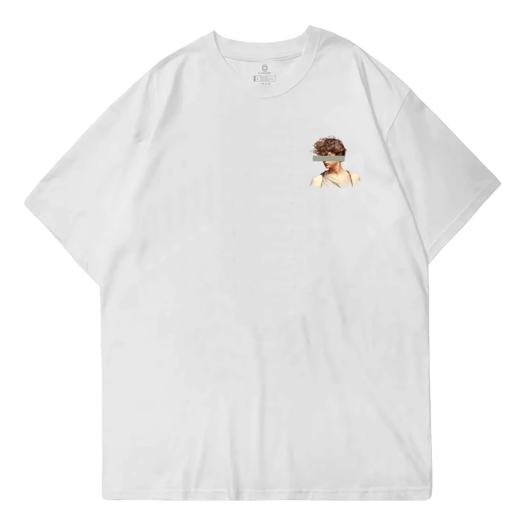 Oversized T-Shirt – Eros White Front