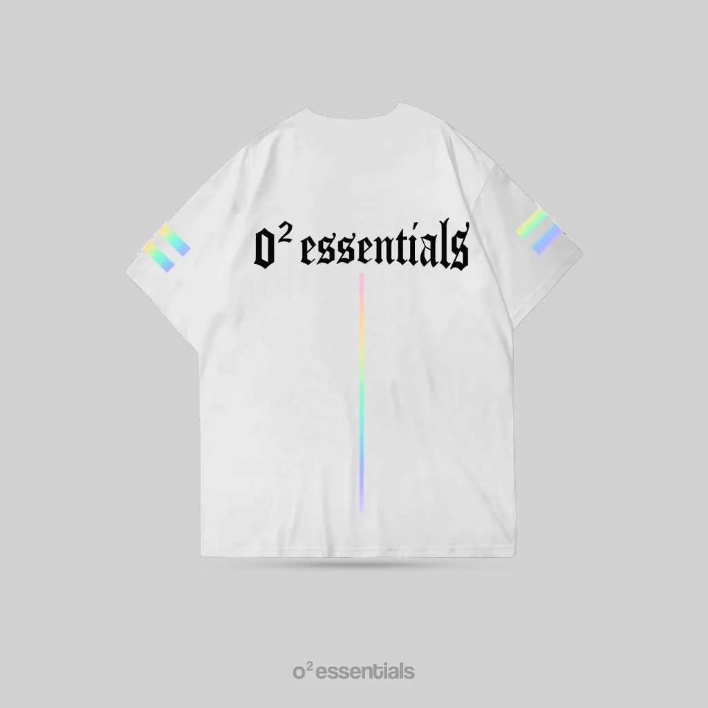 Oversized T-Shirt – Spectrum 002 Special Edition White Back