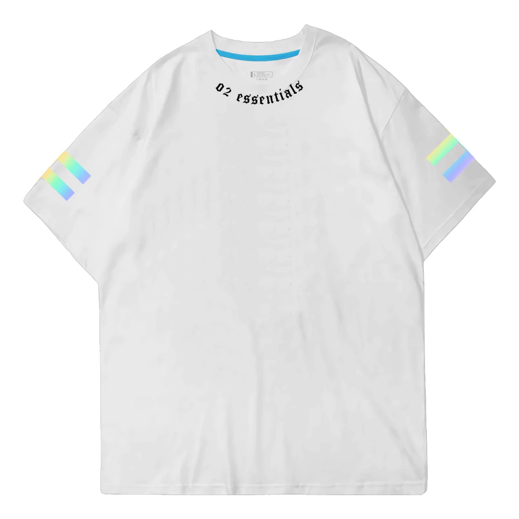 Oversized T-Shirt – Spectrum 002 Special Edition White Front