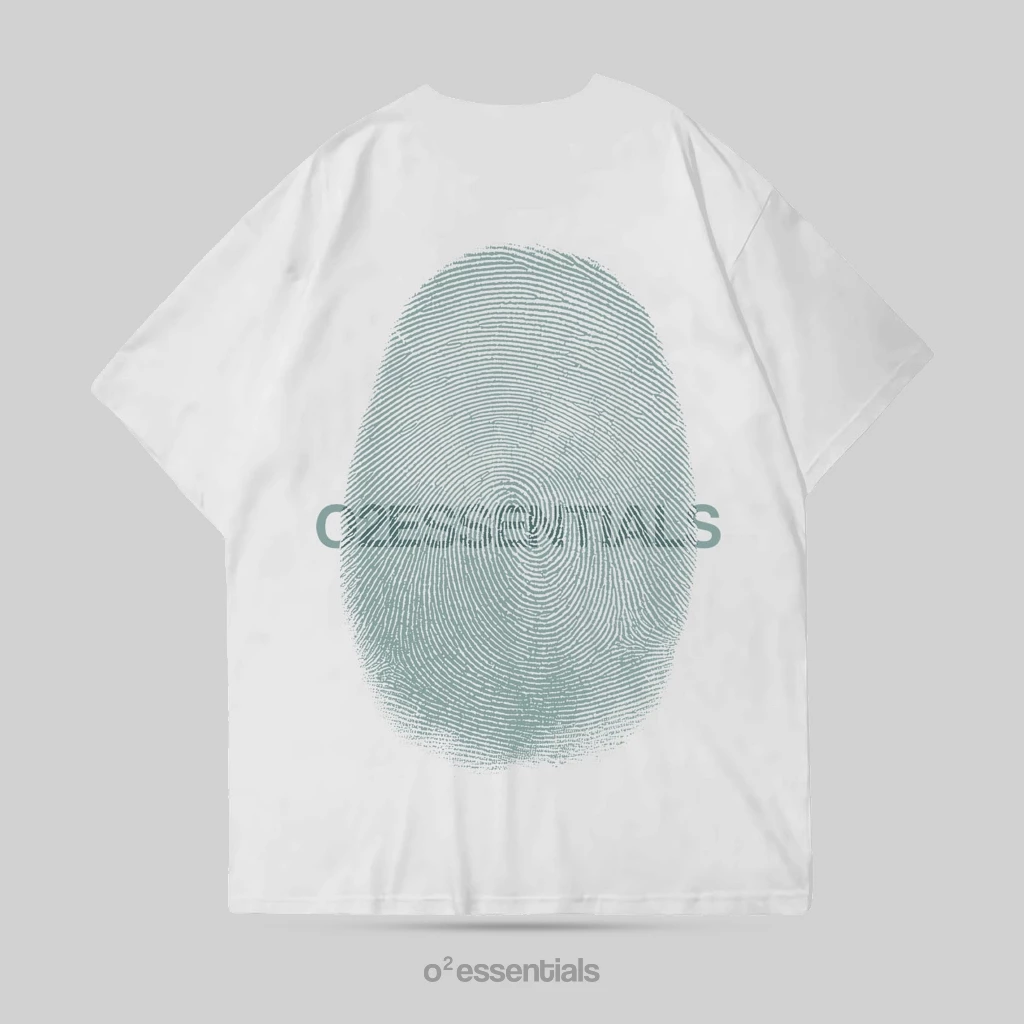 Oversized T-Shirt – Unknown White Back
