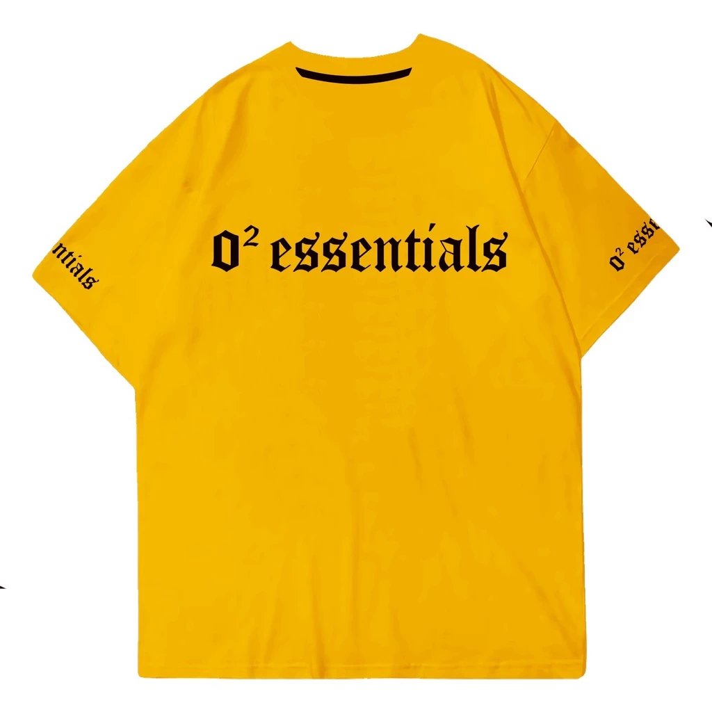 Oversized T-Shirt – Spectrum 001 Special Edition Mustard Front