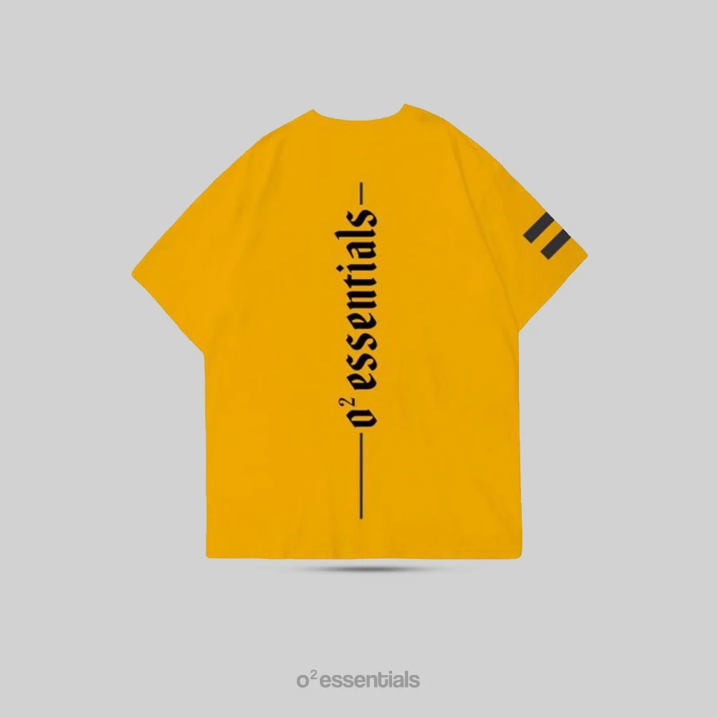 Oversized T-Shirt – Spectrum 003 Special Edition Yellow Back